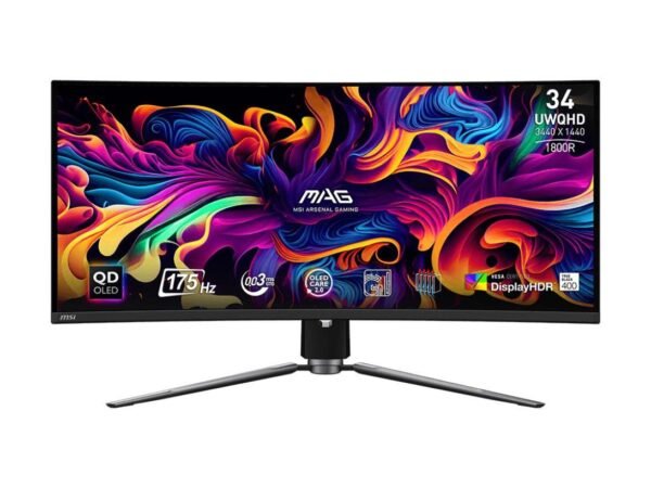 MSI MAG 341CQP QD-OLED Monitor