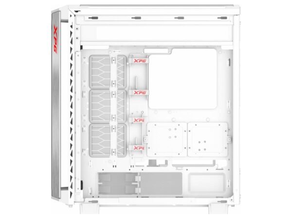 ADATA Battle Cruiser II Mid-Tower PC Case - White E-ATX - Image 3