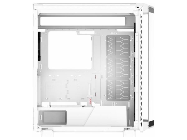 ADATA Battle Cruiser II Mid-Tower PC Case - White E-ATX - Image 4