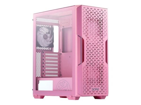 ADATA Compact Mid Tower PC Case - Pink