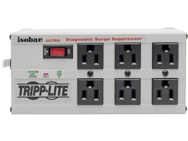 Tripp Lite Isobar Surge Protector 8 Outlet - Image 2