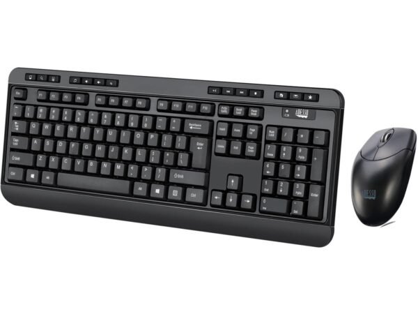 Adesso Antimicrobial Wireless Keyboard & Mouses