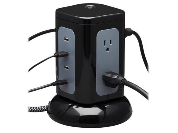 Surge Protector 6-Outlets 3 USB-A 1 USB C - Image 2