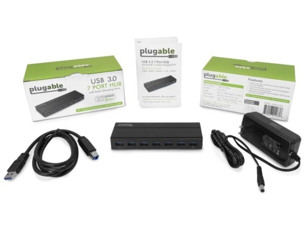 Plugable 7-Port USB 3.0 Hub - Image 4