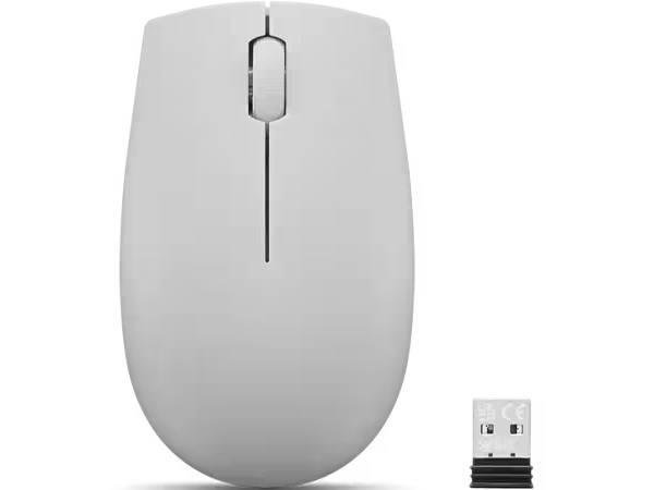 Lenovo 300 Wireless Compact Mouse - Arctic Gray