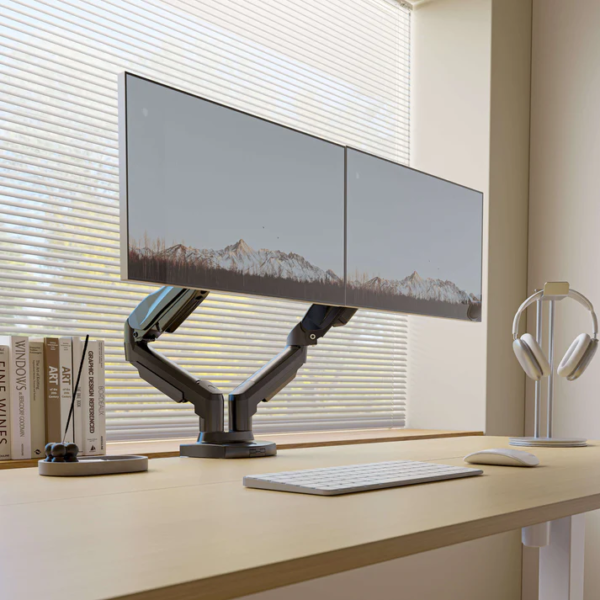 HUANUO HNDS6 Dual Monitor Mount - Image 3